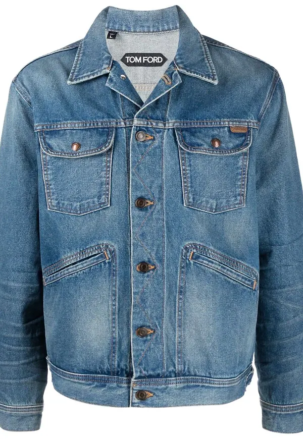 TOM FORD jeansjacka - Blå