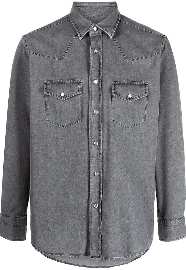 TOM FORD jeansskjorta - Grå