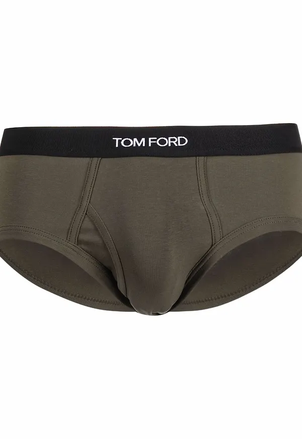 TOM FORD kalsonger med logotyp - Grön