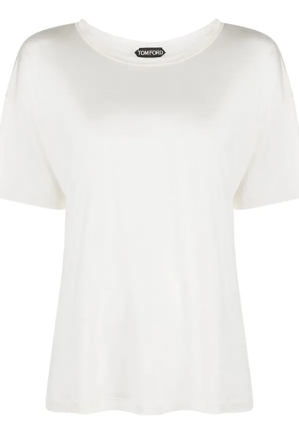 TOM FORD kortärmad t-shirt - Vit