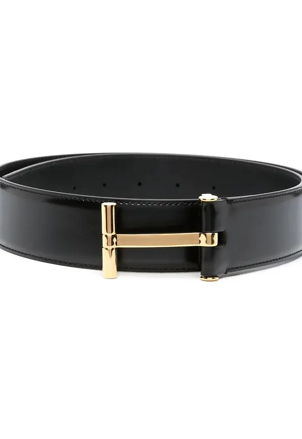 TOM FORD läderbälte - Svart