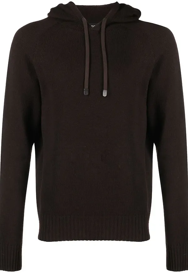 TOM FORD långärmad hoodie - Brun