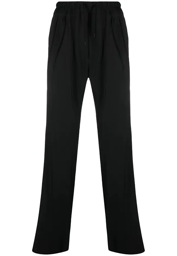 TOM FORD plisserade raka byxor - Svart