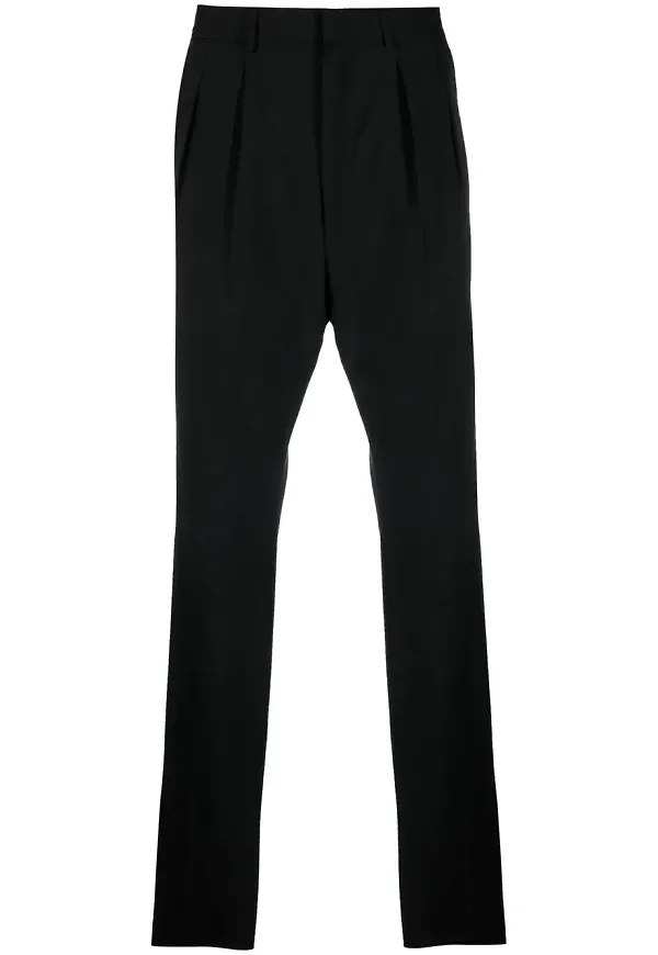 TOM FORD plisserade slacks - Svart