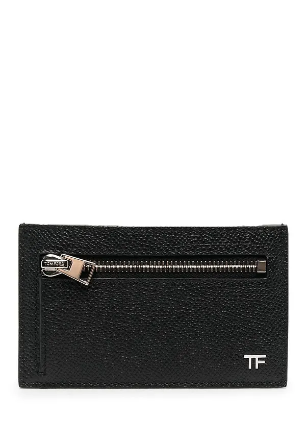 TOM FORD plånbok med dragkedja - Svart