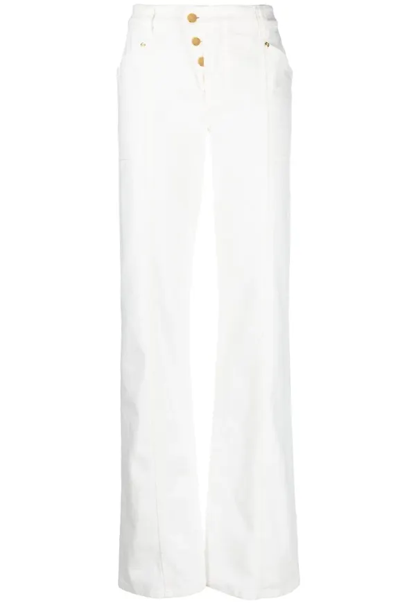 TOM FORD raka byxor - Vit