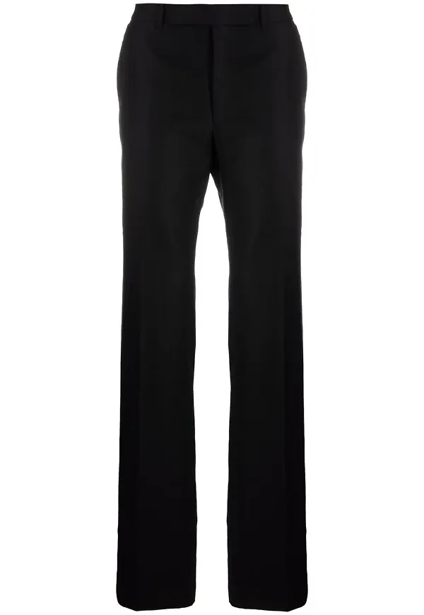 TOM FORD raka linnebyxor - Svart