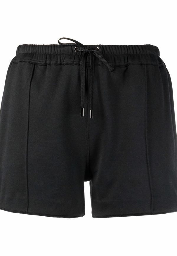 TOM FORD shorts med dragsko och präglad logotyp - Svart