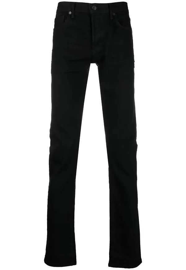TOM FORD skinny-jeans - Svart