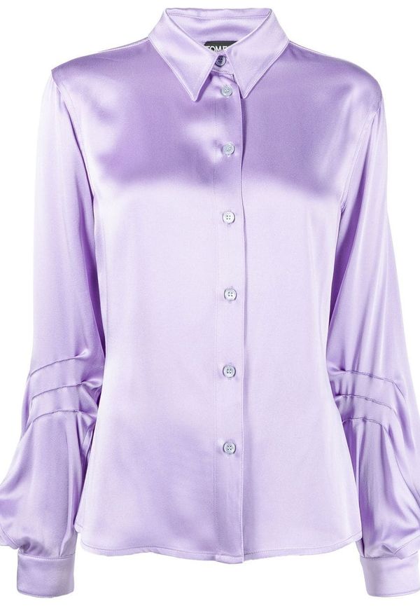 TOM FORD skjorta med puffärm - Lila