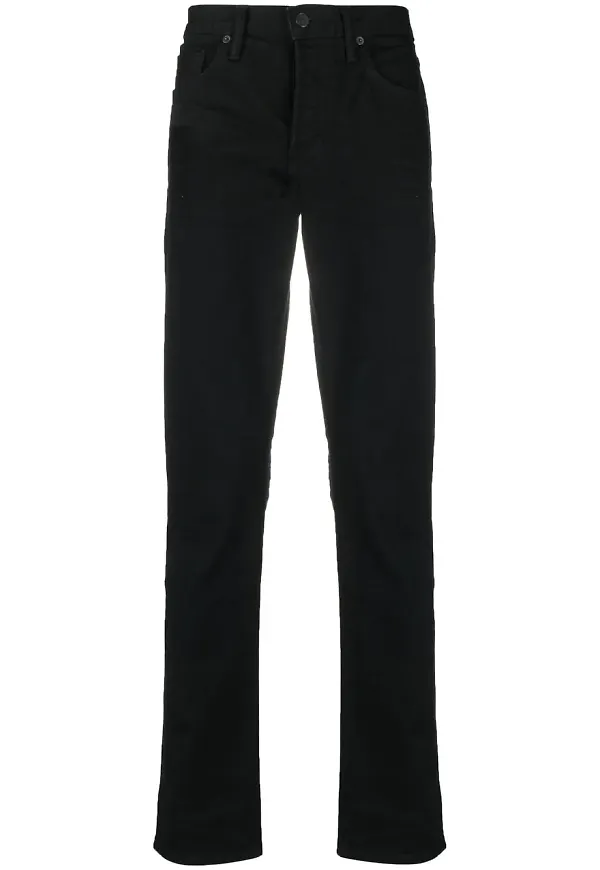TOM FORD slim fit-jeans - Svart