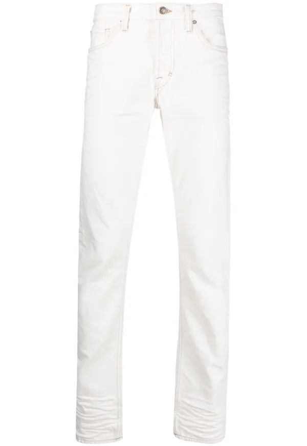 TOM FORD slim fit-jeans - Vit