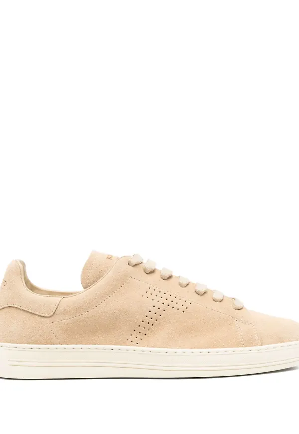 TOM FORD sneakers i mocka - Neutral