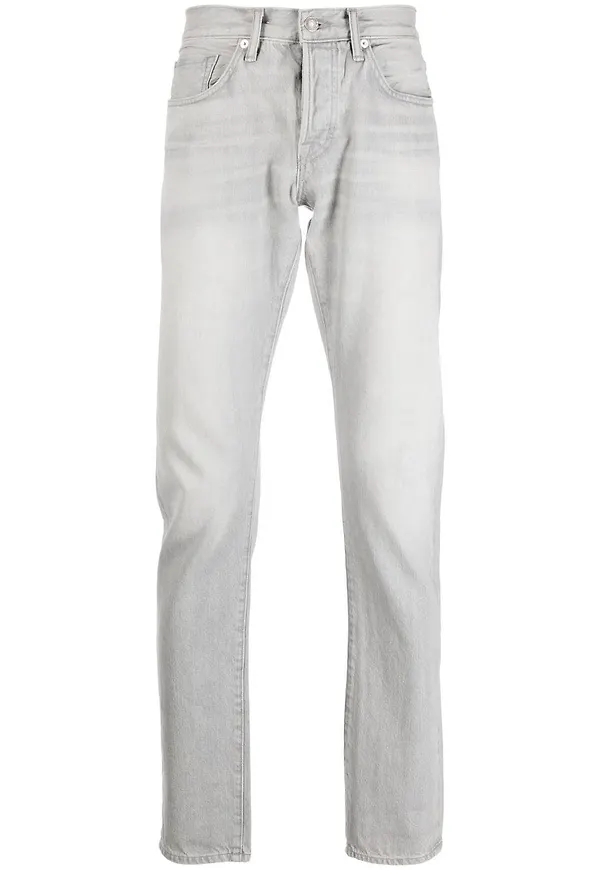 TOM FORD stentvättade skinny-jeans - Grå
