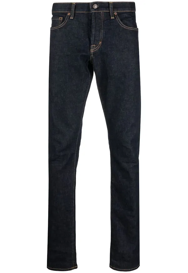 TOM FORD straight-jeans - Blå