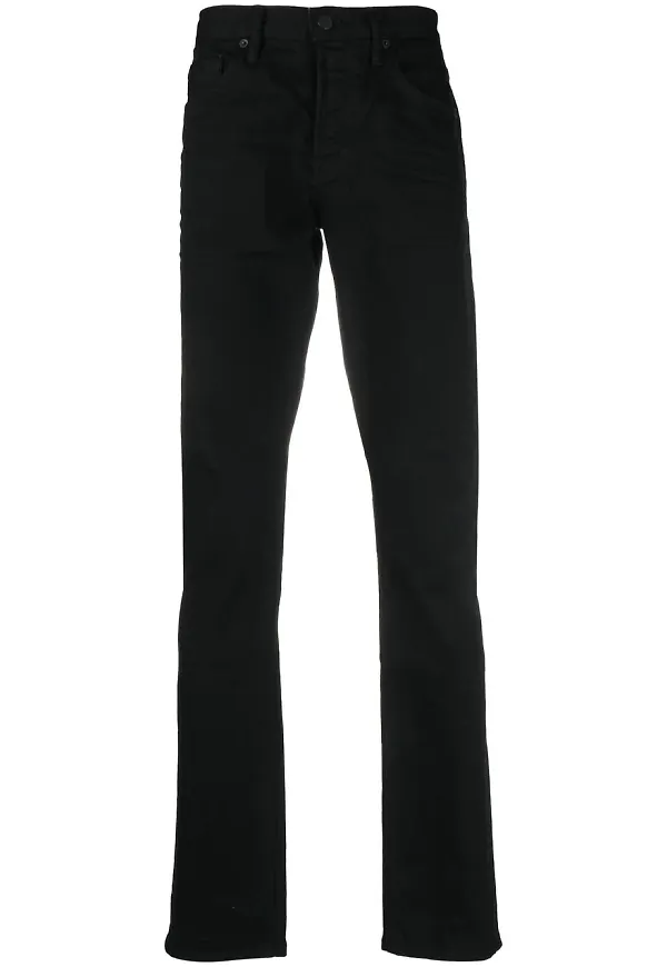 TOM FORD straight-jeans - Svart