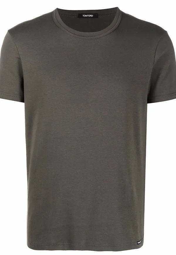 TOM FORD t-shirt med stretchig passform - Grön