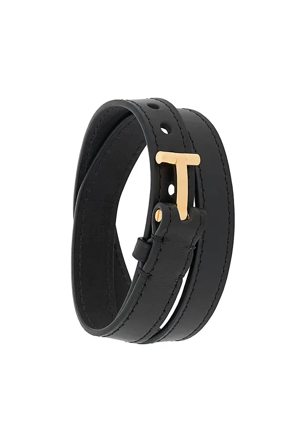TOM FORD T lock bracelet - Blå