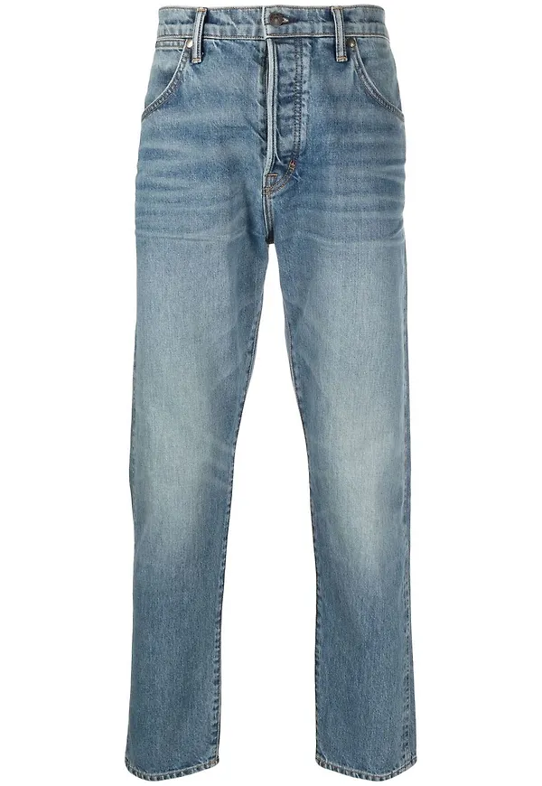 TOM FORD tapered-jeans - Blå