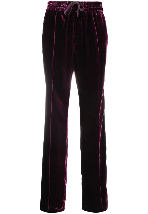 TOM FORD trackpants med raka ben - Lila