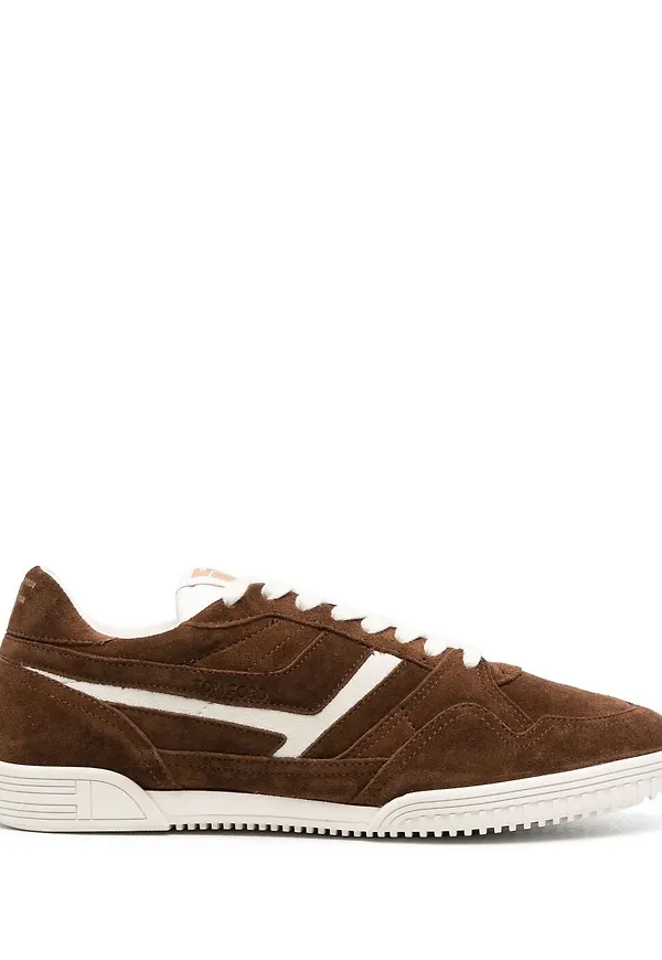 TOM FORD tvåfärgade sneakers - Brun