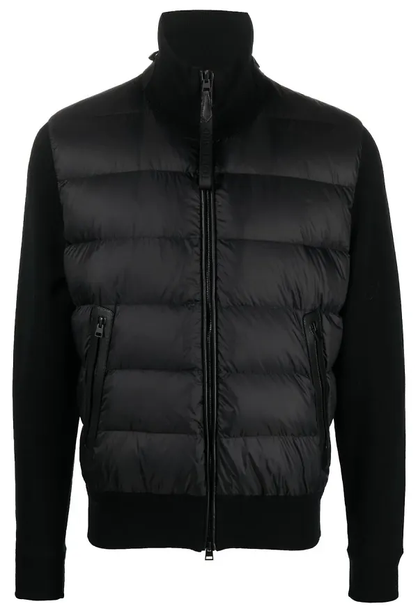 TOM FORD vadderad dunjacka - Svart