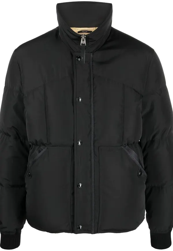 TOM FORD vadderad puffjacka - Svart