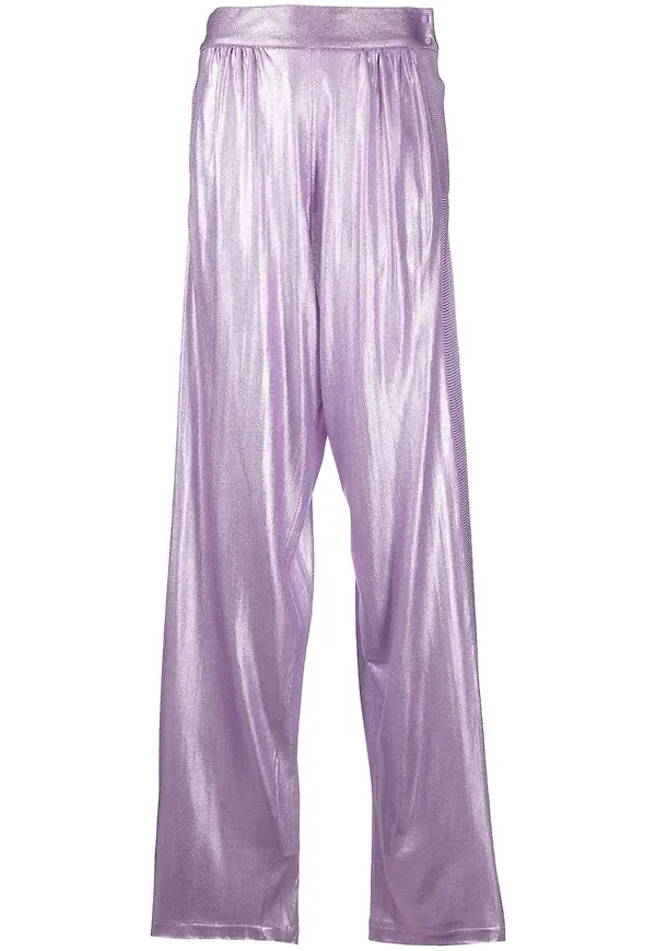 TOM FORD vida byxor i lurex - Lila