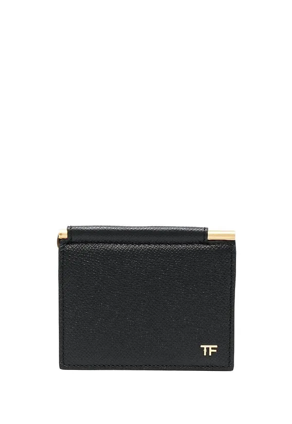TOM FORD vikt läderplånbok - Svart