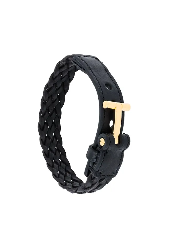 TOM FORD vävt armband - Svart