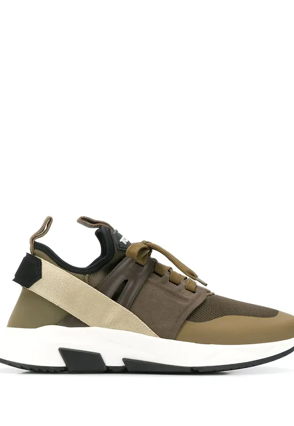TOM FORD Yago låga sneakers - Grön