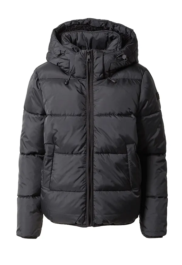 TOM TAILOR DENIM Vinterjacka svart