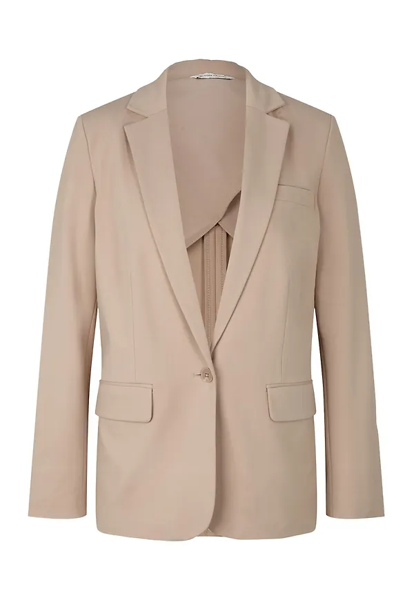 TOM TAILOR Kavaj 'Solid' beige