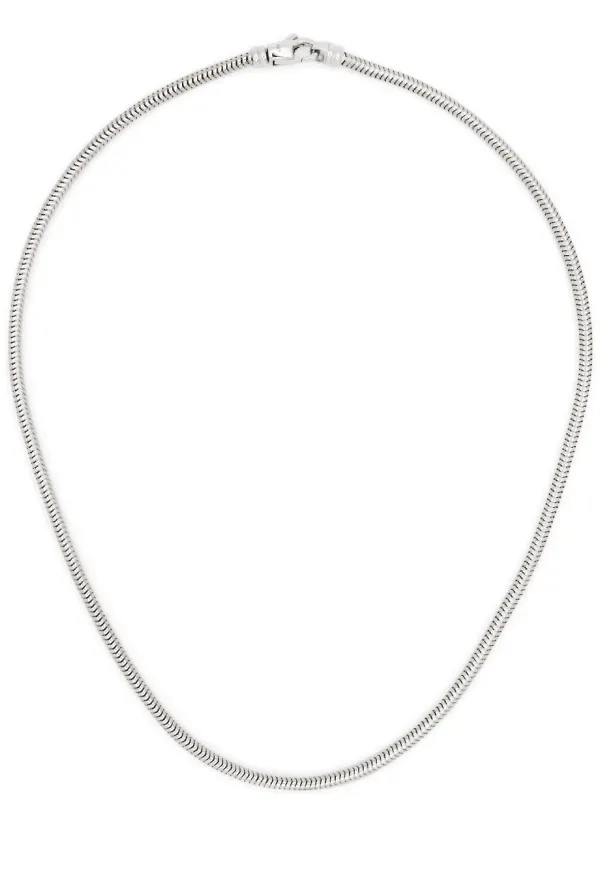 Tom Wood halsband i sterlingsilver - Silverfärgad