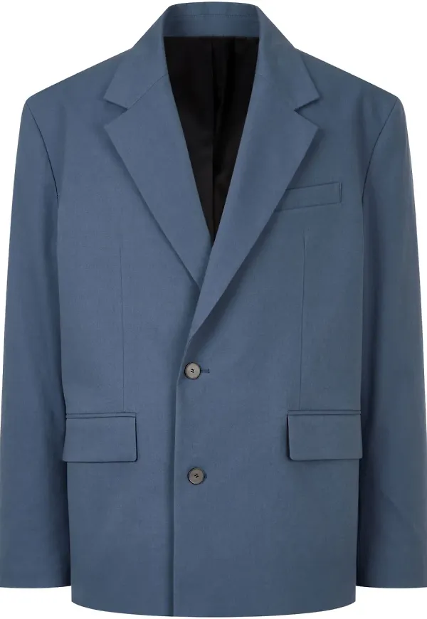 TOMBOY enkelknäppt blazer - Blå