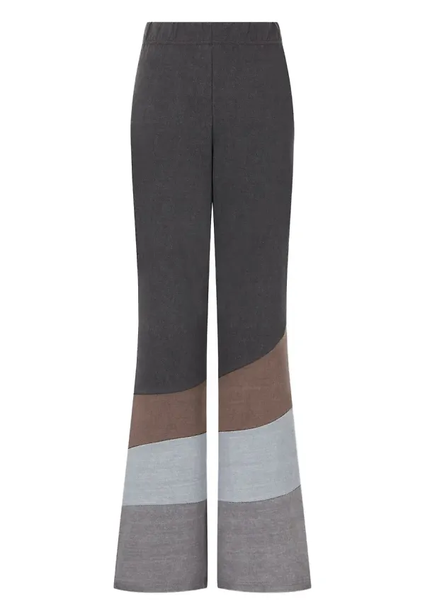 TOMBOY leggings med färgblock - Grå