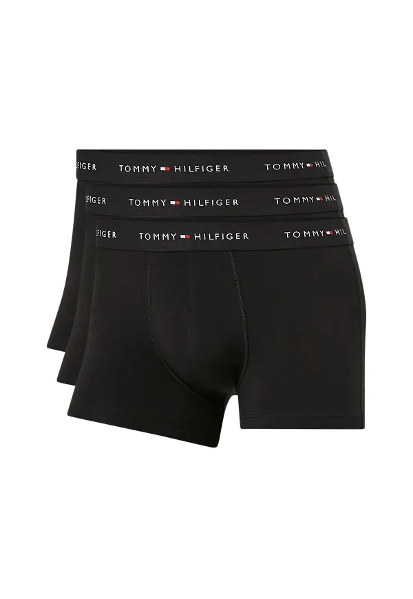 Tommy Hilfiger - Boxerkalsonger Signature Cotton Essentials Trunk 3-pack - Svart - XL