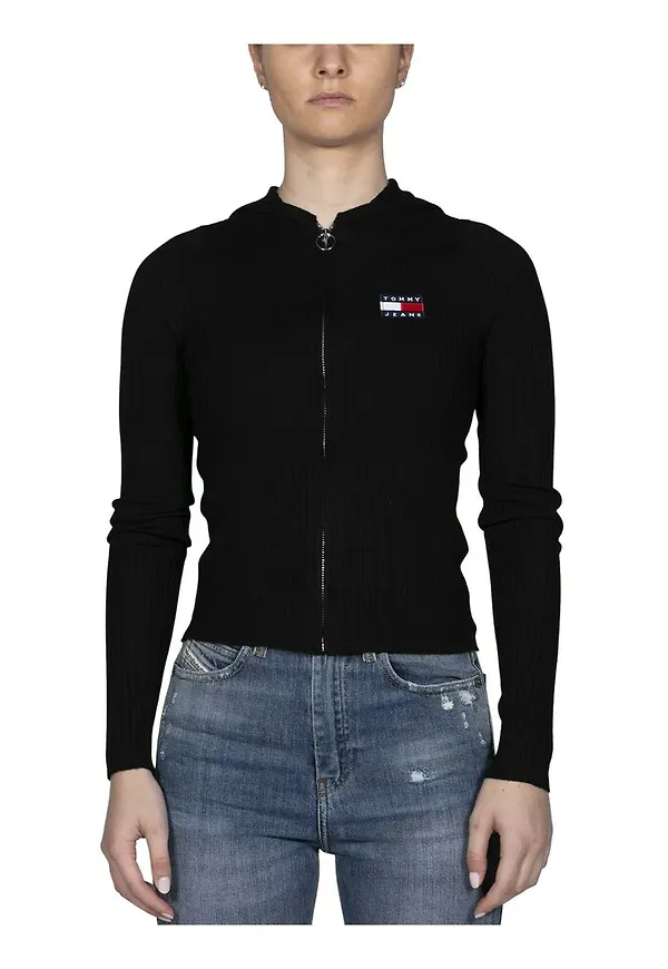 Tommy Hilfiger - Hoodies - Svart - Dam - Storlek: S