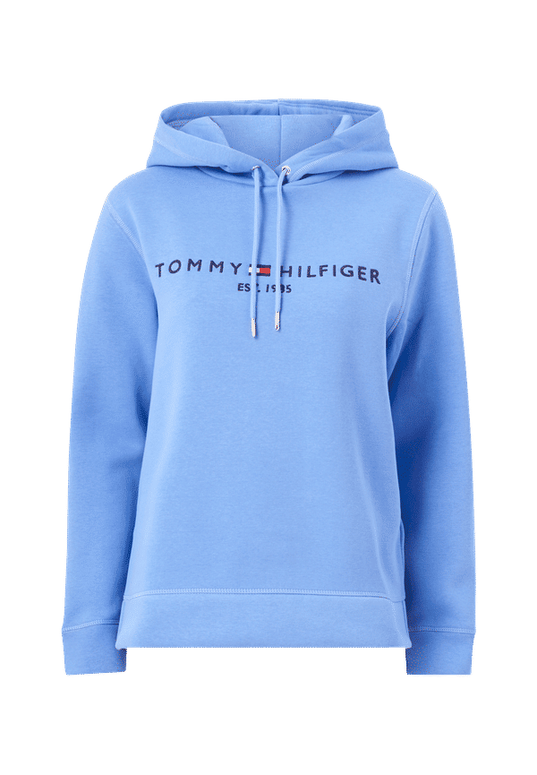Tommy Hilfiger - Huvtröja Regular Hilfiger Hoodie - Blå - 36