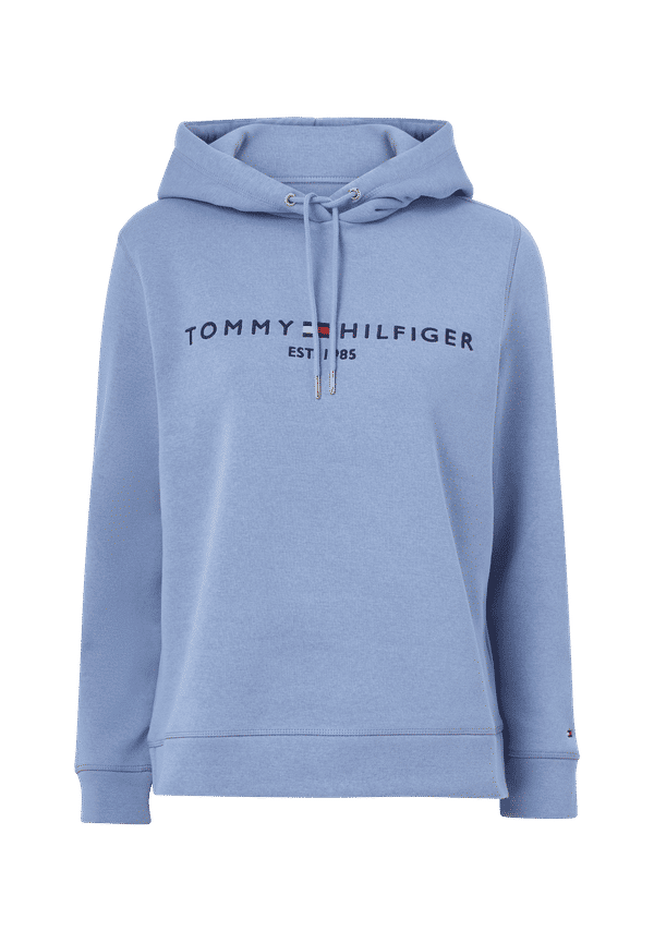 Tommy Hilfiger - Huvtröja Regular Hilfiger Hoodie - Blå - 36