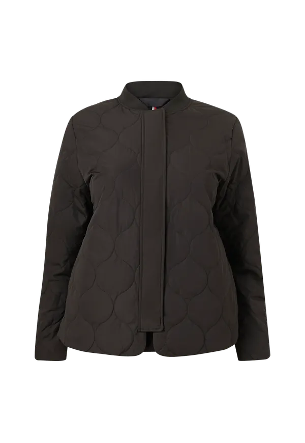 Tommy Hilfiger - Jacka Quilted Bomber Jacket - Svart - 36