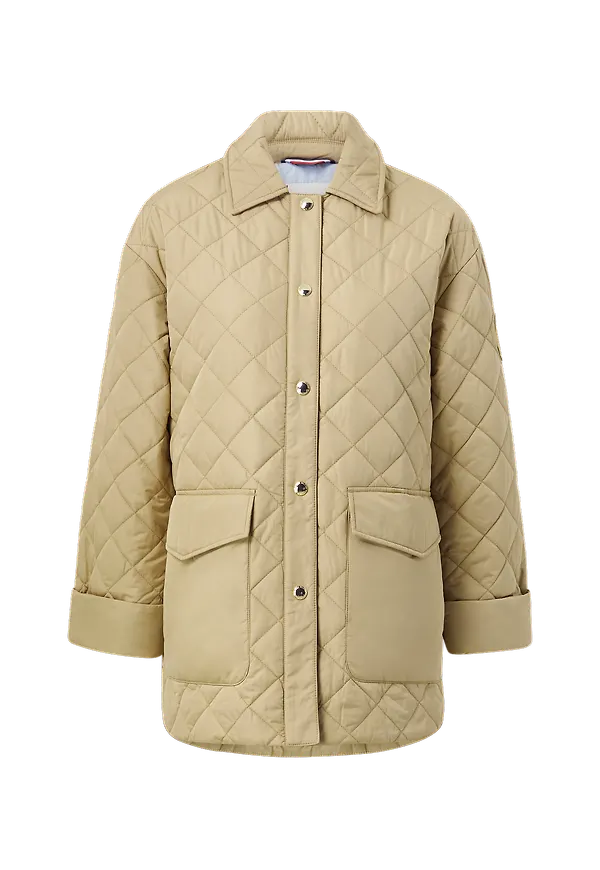 Tommy Hilfiger - Jacka Quilted Sorona Short Jacket - Beige