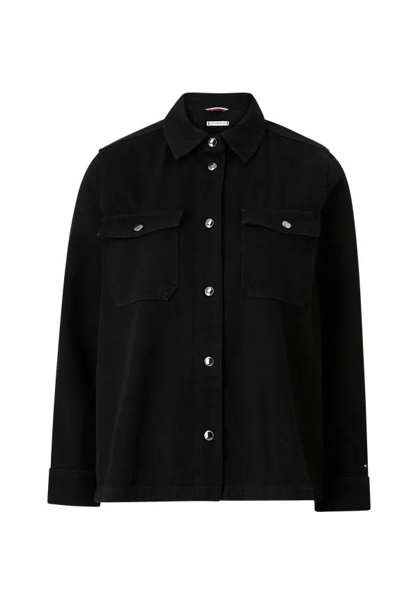 Tommy Hilfiger - Jeansskjorta Dnm Shacket Shirt - Svart