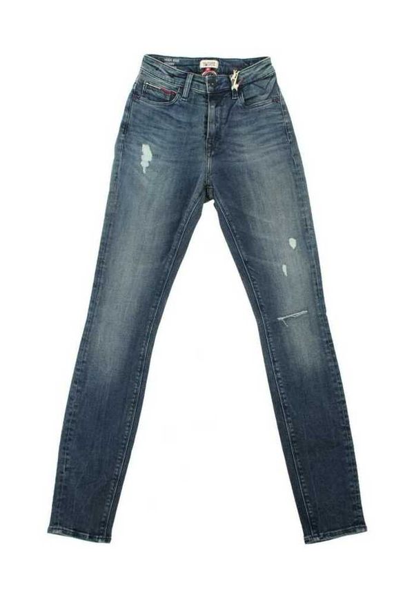 Tommy Hilfiger - Skinny Jeans - Blå - Dam - Storlek: W26 L30