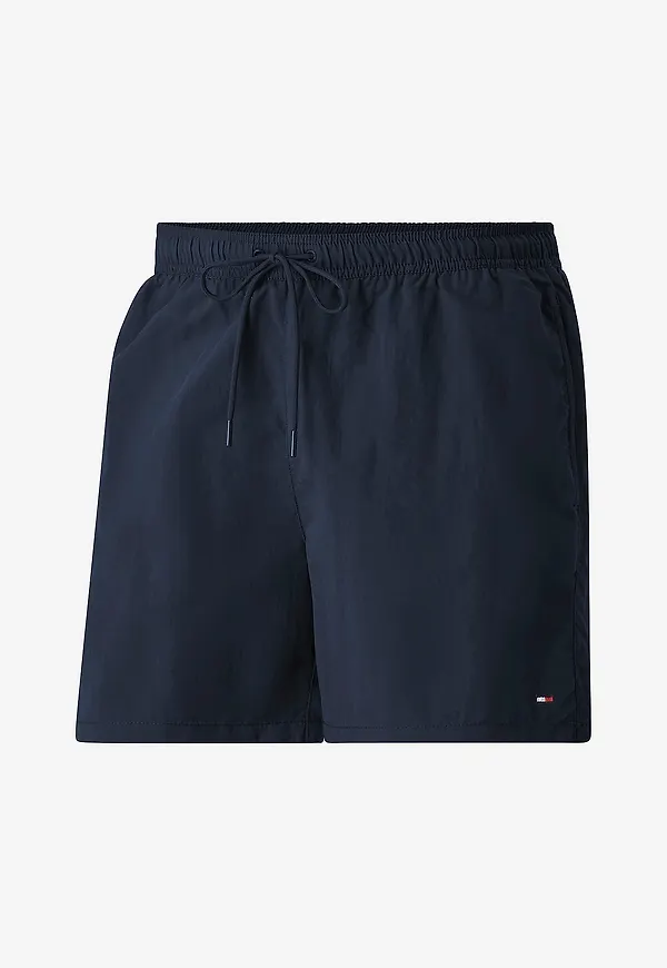 Tommy Hilfiger - Badshorts Medium Drawstring - Blå