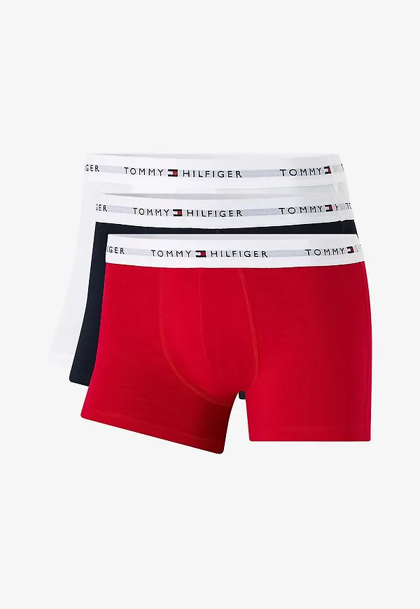 Tommy Hilfiger - Boxerkalsonger 3-pack Trunk - Flerfärgad