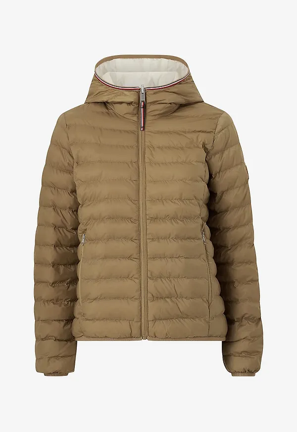Brun jacka 2026 från Tommy Hilfiger