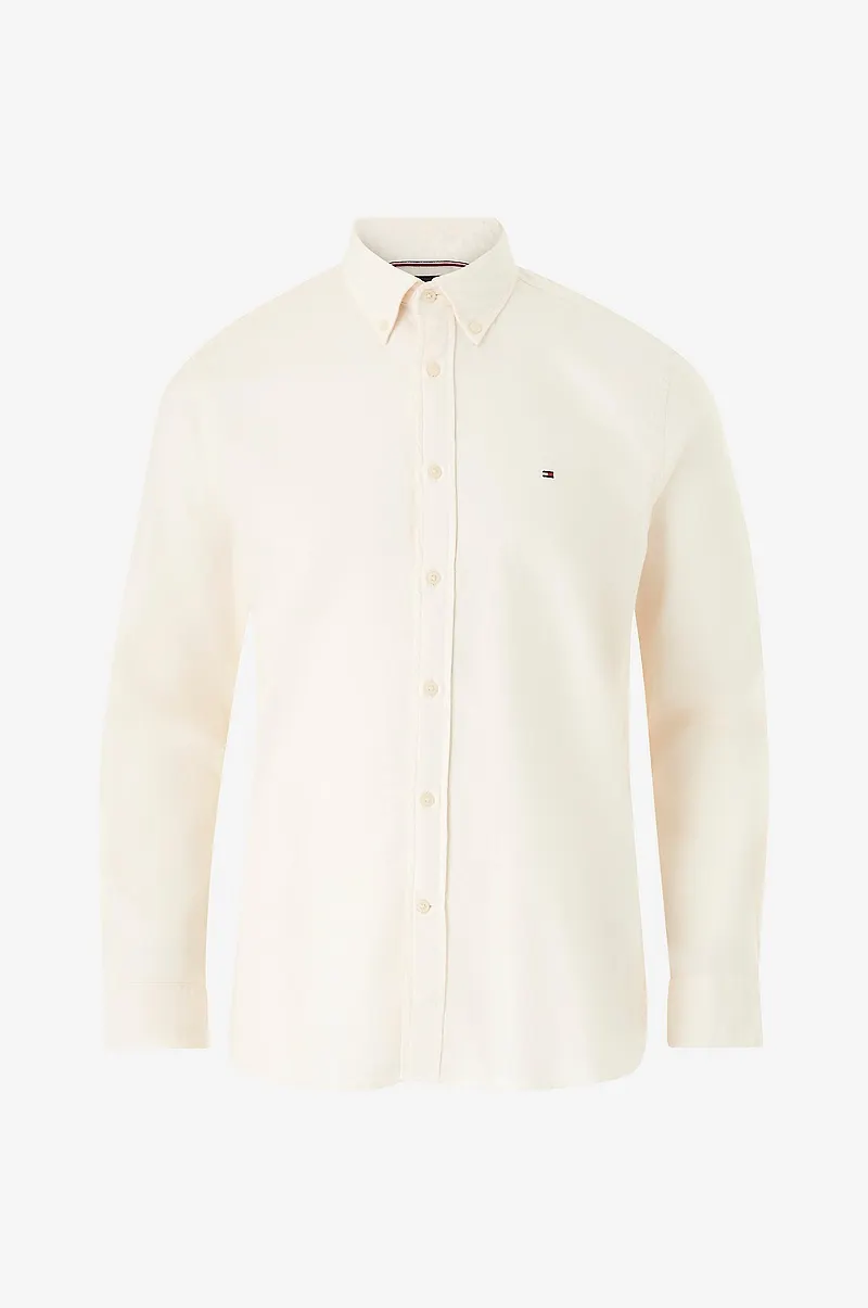 Tommy Hilfiger - Skjorta Flex Brushed Solid RF Shirt - Gul