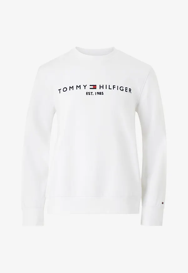 Tommy Hilfiger - Sweatshirt Tommy Logo Sweatshirt - Vit