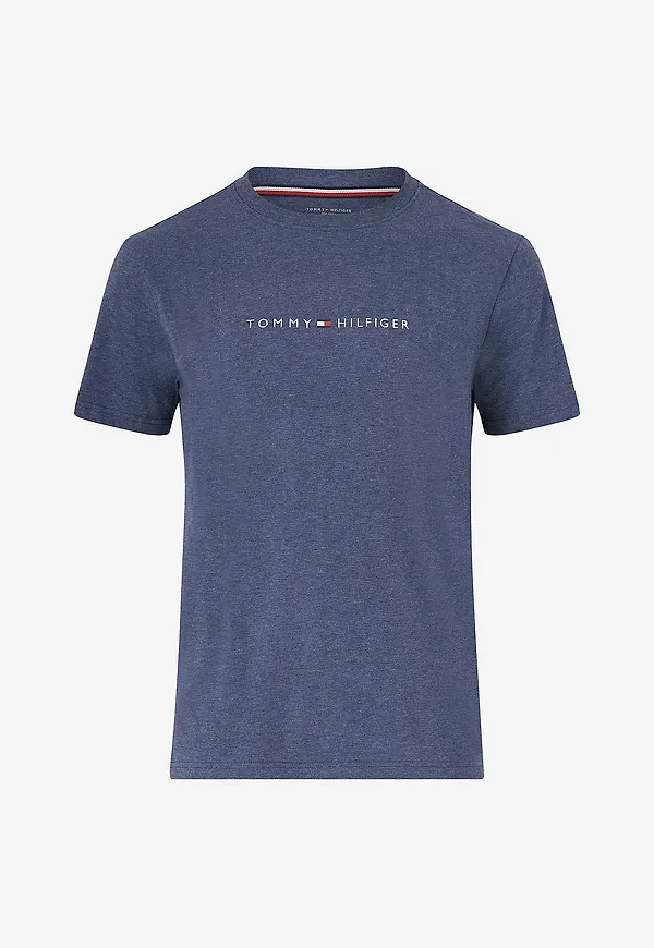 Tommy Hilfiger - T-shirt SS Tee - Blå